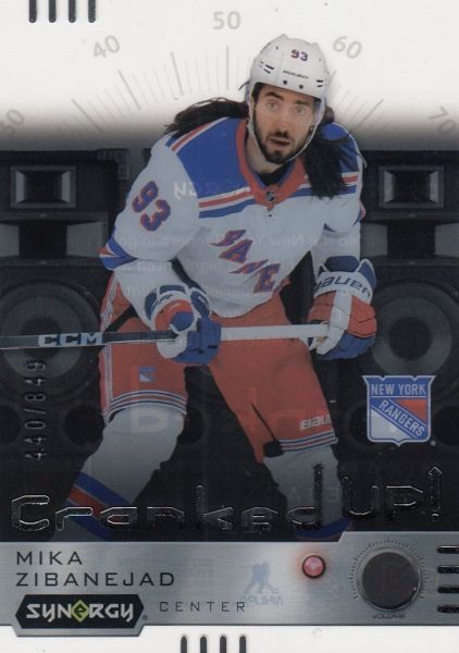 insert karta MIKA ZIBANEJAD 23-24 Synergy Cranked Up /849